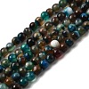 Natural Agate Beads Strands G-C082-A01-02-01-5