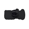 Black Alloy Brooches JEWB-S018-04C-2