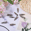 30Pcs Tibetan Style Alloy Dorje Vajra Beads FIND-CA0010-78-4