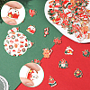 80Pcs 20 Styles Christmas Theme Alloy Enamel Pendants ENAM-SC0007-15-3