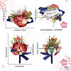 1Pc Silk Cloth Wrist Corsage AJEW-CP0001-71-2