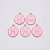 Alloy Enamel Pendants LS-ENAM-S124-01B-09H-2