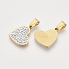 201 Stainless Steel Pendants STAS-N089-97G-2