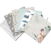 24Pcs 12 Styles Winter Forest Themed Scrapbooking Paper Pads WINT-PW0001-061-5