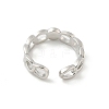 Brass Cup Peg Open Cuff Ring Settings LS-KK-G518-02P-03-3