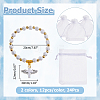2Pcs Acrylic & Plastic Beads Bracelets BJEW-HS00006-2