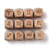 Natural Wood Constellation Beads LS-WOOD-M002-11-4