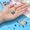 UV Plating Iridescent Acrylic Beads MACR-CJ0001-75-4