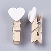 Wooden Craft Pegs Clips LS-WOOD-WH0005-B11-2