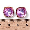 Glass Rhinestone Cabochons RGLA-G020-03A-D502-2