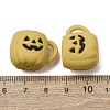 Halloween Food Grade Eco-Friendly Silicone Focal Beads SL-CBAECCD-03C-3