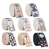 24 Yads 8 Colrs Polyester Ribbon OCOR-PH0006-61-1