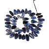 Natural Blue Aventurine Beads Strands G-Z091-A43-2