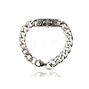 Stainless Steel Chain Bracelet PW-WG42FB0-01-2