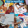 MAYJOYDIY US 1Pc PET Hollow Out Drawing Painting Stencils DIY-MA0005-37-6