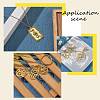 20Pcs 10 Style 201 Stainless Steel Laser Cut Charms STAS-SZ0002-67G-6