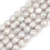 Natural Cultured Freshwater Pearl Beads Strands PEAR-P064-20K-03E-2