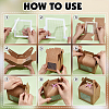 20Pcs Rectangle Kraft Paper Desserts Packing Tote Boxes CON-OC0001-84-3
