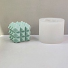 Rhombus-shaped Cube Candle Food Grade Silicone Molds DIY-D071-07-1