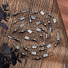 100Pcs Iron with Carbon Steel Fishing Rolling Bearing Connector FIND-CA0009-79-5