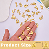 26Pcs 26 Styles Rack Plating Brass Pendants KK-SZ0002-56-2