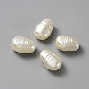 ABS Plastic Imitation Pearl Beads PEAR-WH0004-06-1
