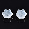 Transparent Spray Painted Glass Beads GLAA-Q089-002A-003-3