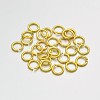 Brass Open Jump Rings LS-KK-E647-17G-4mm-1