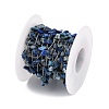 Handmade Natural Lapis Lazuli Chip Beads Chain CHS-H028-06A-02-3