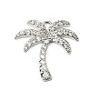 Brass Micro Pave Cubic Zirconia Pendants KK-G534-01A-P-1