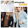 4Pcs Bee Alloy Hanging Chain Brooch FIND-CA0011-13AS-7