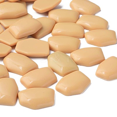 Opaque Acrylic Cabochons MACR-S373-143-A13-1