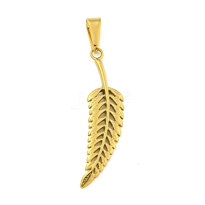 Ion Plating(IP) 304 Stainless Steel Pendants STAS-R231-03G-1