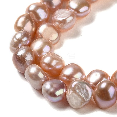 Natural Cultured Freshwater Pearl Beads Strands PEAR-E017-29-1