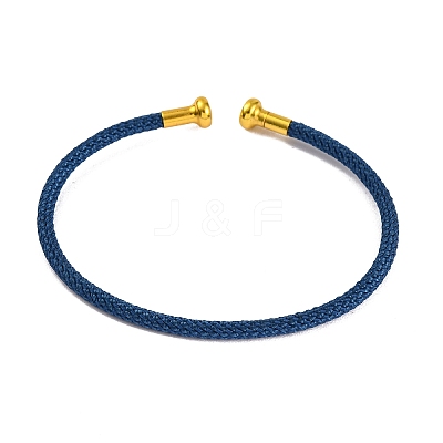 Braided Carbon Steel Wire Bracelet Making MAK-A017-B48-1