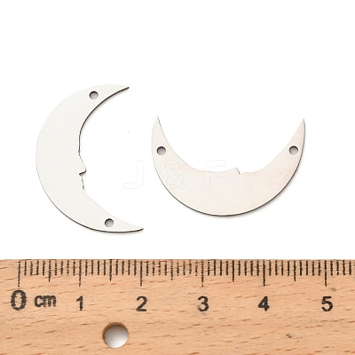 201 Stainless Steel Connector Charms STAS-Z162-05P-1