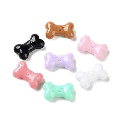 Opaque Resin Cabochons CRES-F030-01F-1
