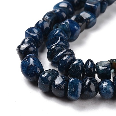 Dyed & Heated Natural Apatite Beads Strands G-G925-07B-1