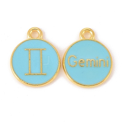 Alloy Enamel Pendants LS-ENAM-S124-01B-16I-1