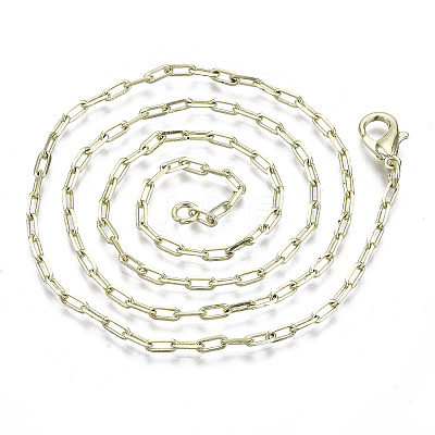 Brass Paperclip Chains MAK-S072-09B-14KC-1