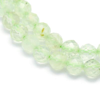 Natural Prehnite Beads Strands G-E411-25-2mm-1