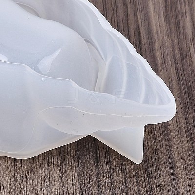 Stripe Pattern Column Candle Jar Molds DIY-S048-05A-1