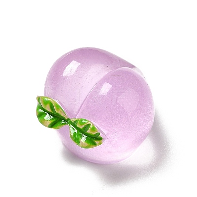 Luminous Translucent Resin Cabochons RESI-B015-19G-1