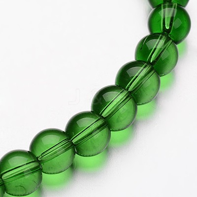 Glass Round Bead Strands X-GLAA-I028-10mm-04-1