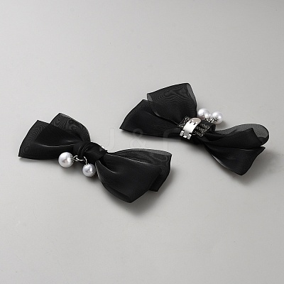 Alloy Shoe Buckle Clips AJEW-WH0542-70A-1