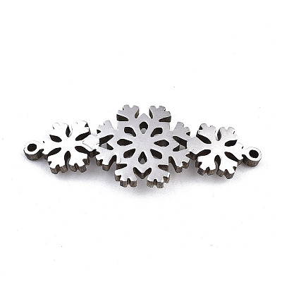 Non-Tarnish 304 Stainless Steel Link Connectors LS-STAS-T059-17P-1