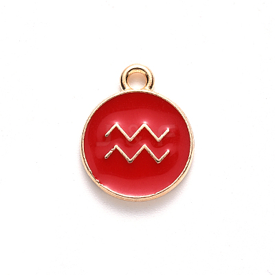 Alloy Enamel Pendants LS-X-ENAM-S124-01B-07J-1