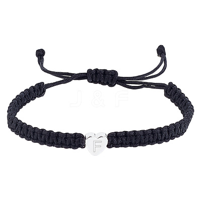 1Pc Adjustable Nylon Cord Braided Bracelets for Women Men BJEW-LP0001-34F-P-1
