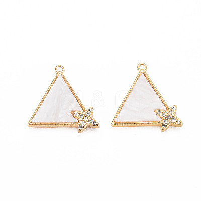 Shell Pendants KK-S364-241-1