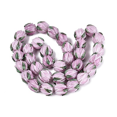 Handmade Lampwork Beads LAMP-Q039-18G-1